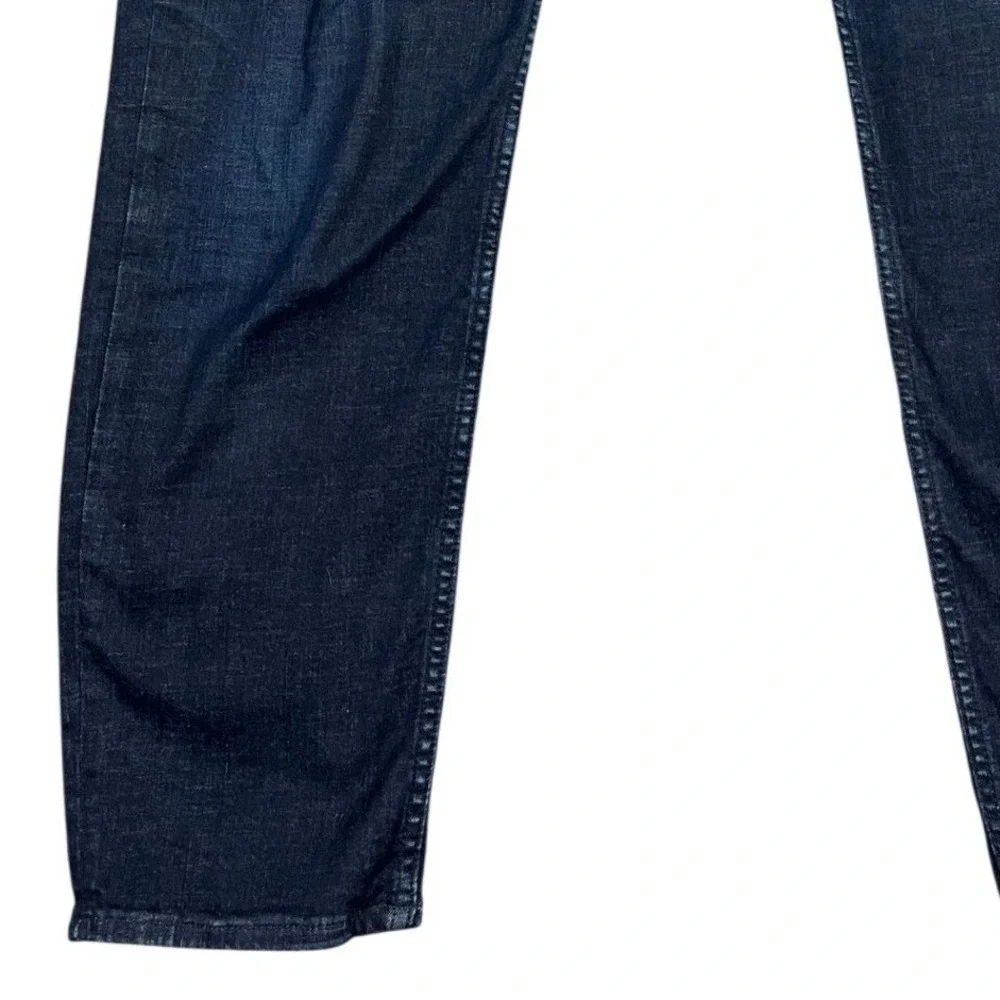 Banana Republic Jeans Mens 36x34 Dark Indigo 5 Pocket‎ Athletic Stretch Denim